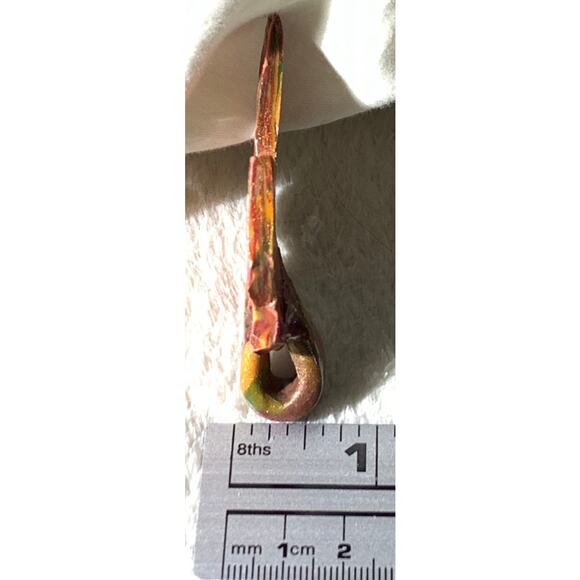 Womens Jewelry 4 Pendants Fall Leaf Pink Glass Flower Gold Pearl Golden Starfish - Picture 5 of 16